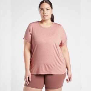 Athleta Uptempo Tee Size 1X